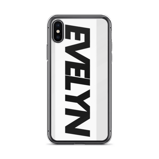 EVELYN Personalized Phone Case - Black & White Design