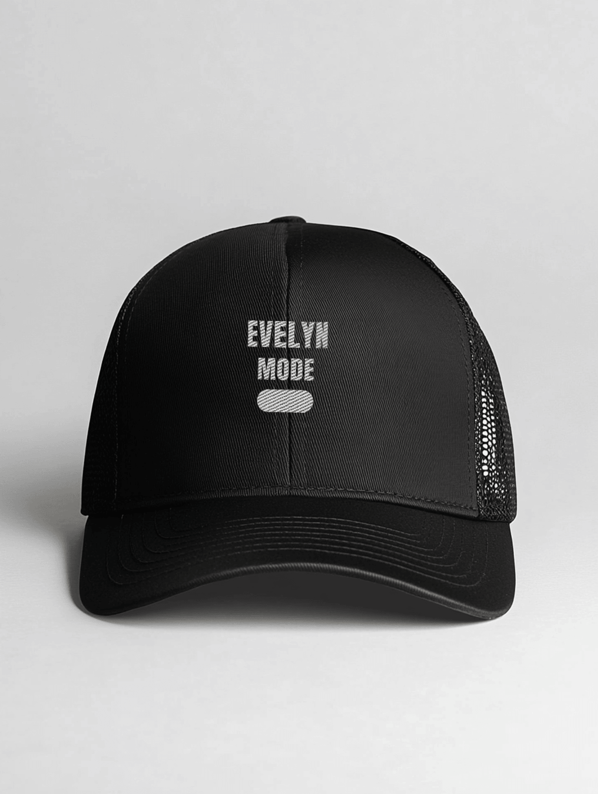 EVELYN Mode On" Personalized Trucker Hat