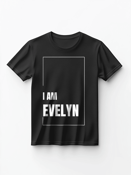 EVELYN Personalized T-Shirt | Minimalist Design