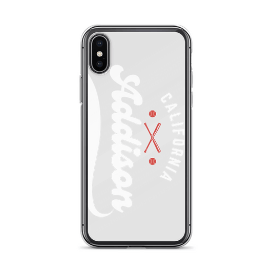 ADDISON Baseball-Inspired Personalized Phone Case