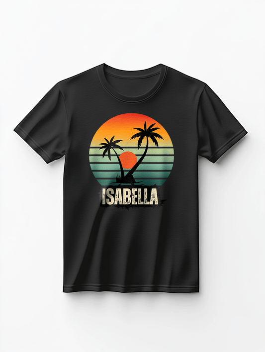 ISABELLA's Tropical Sunset T-Shirt