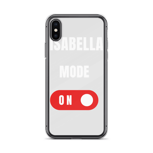 ISABELLA 'Mode On' Personalized Phone Case
