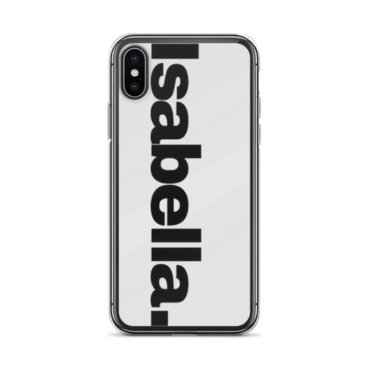 ISABELLA Personalized Phone Case - Black & Green