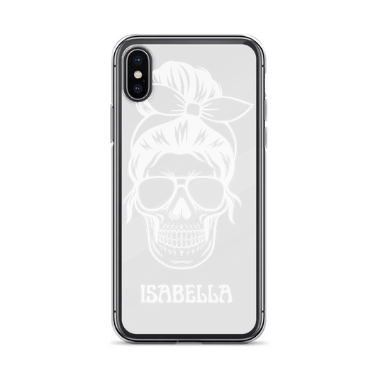 ISABELLA's Personalized Skull Design Phone Case