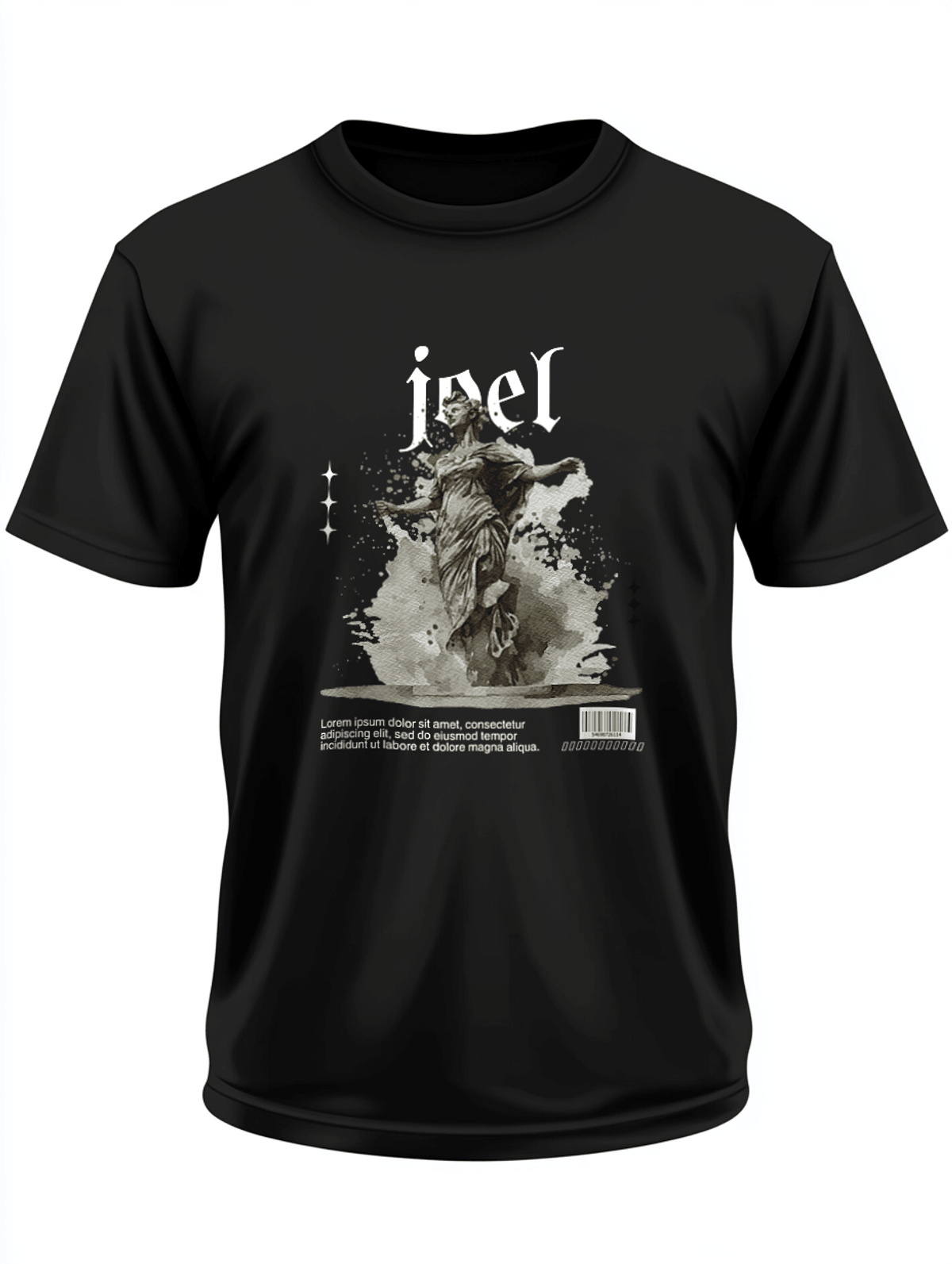 Personalized JOEL Gothic-Style T-Shirt