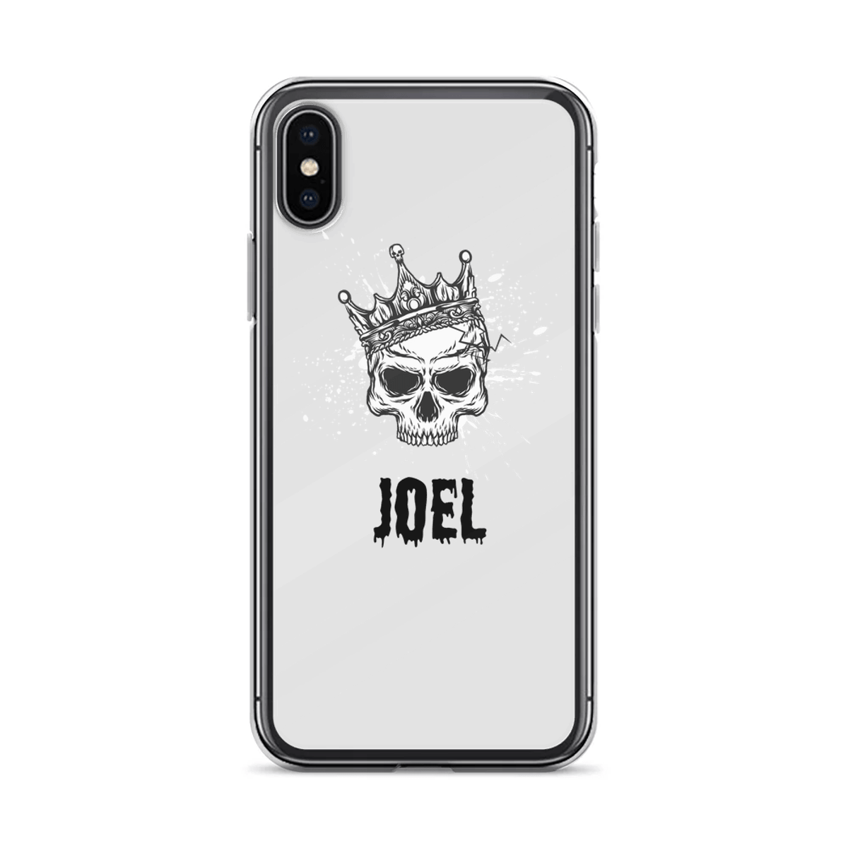 Personalized JOEL Skull Phone Case