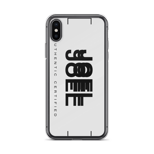 Personalized JOEL Clear Phone Case with Modern Design