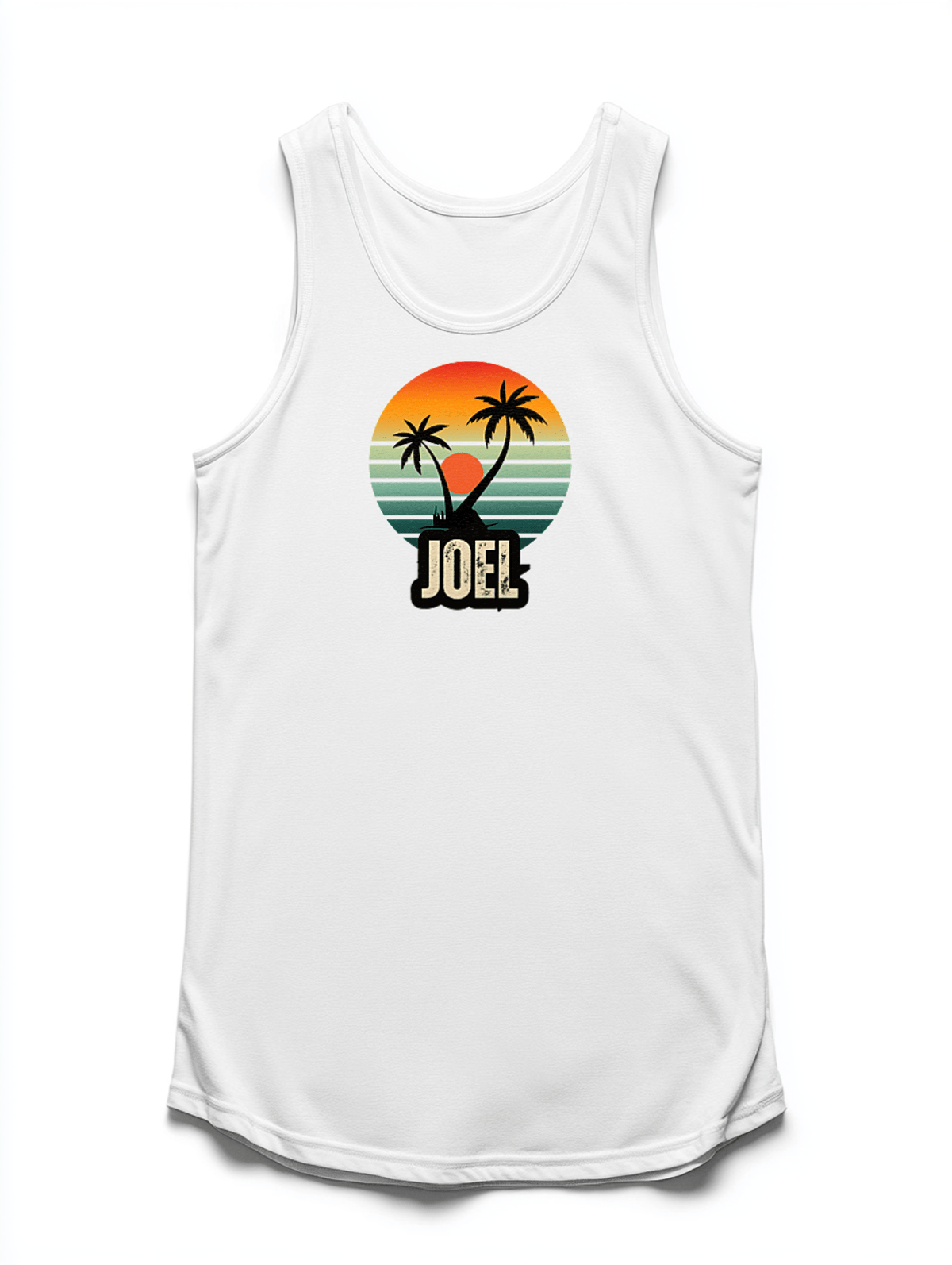 Personalized JOEL Beach-Ready Tank Top