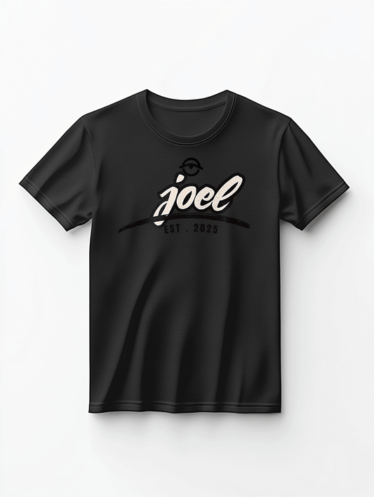 Personalized JOEL Vintage-Inspired T-shirt