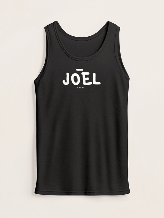 Personalized JOEL Tank Top
