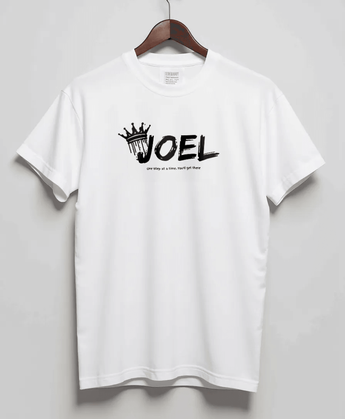 Personalized JOEL Bold Statement Tee