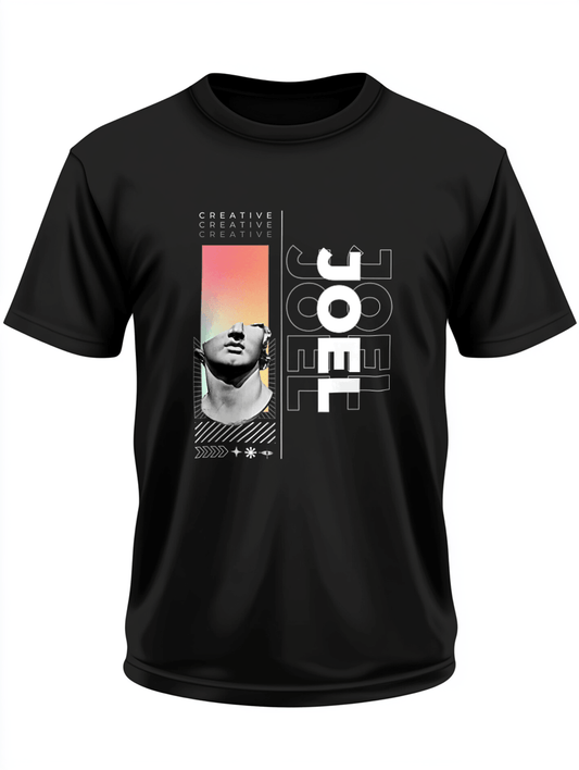 Personalized JOEL T-Shirt with Artistic Design