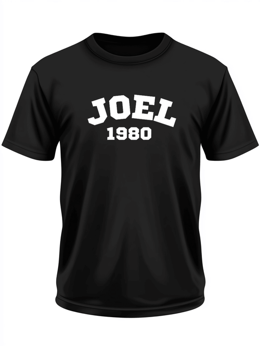 Personalized JOEL Vintage 1980 T-Shirt