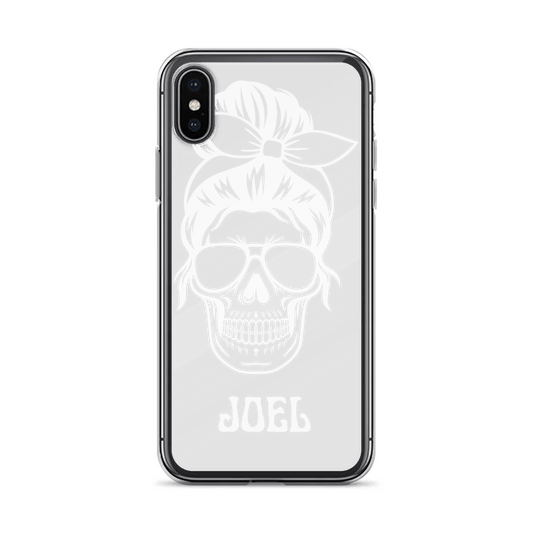 Personalized JOEL Skull Phone Case