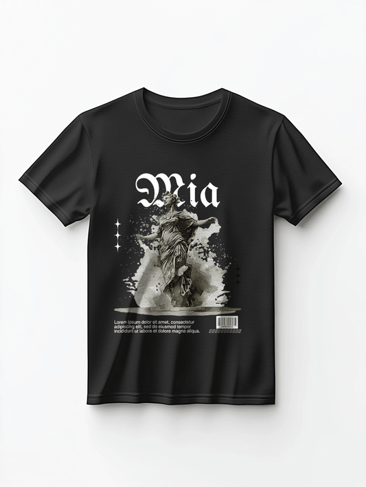 Personalized MIA Monochrome Statue T-Shirt