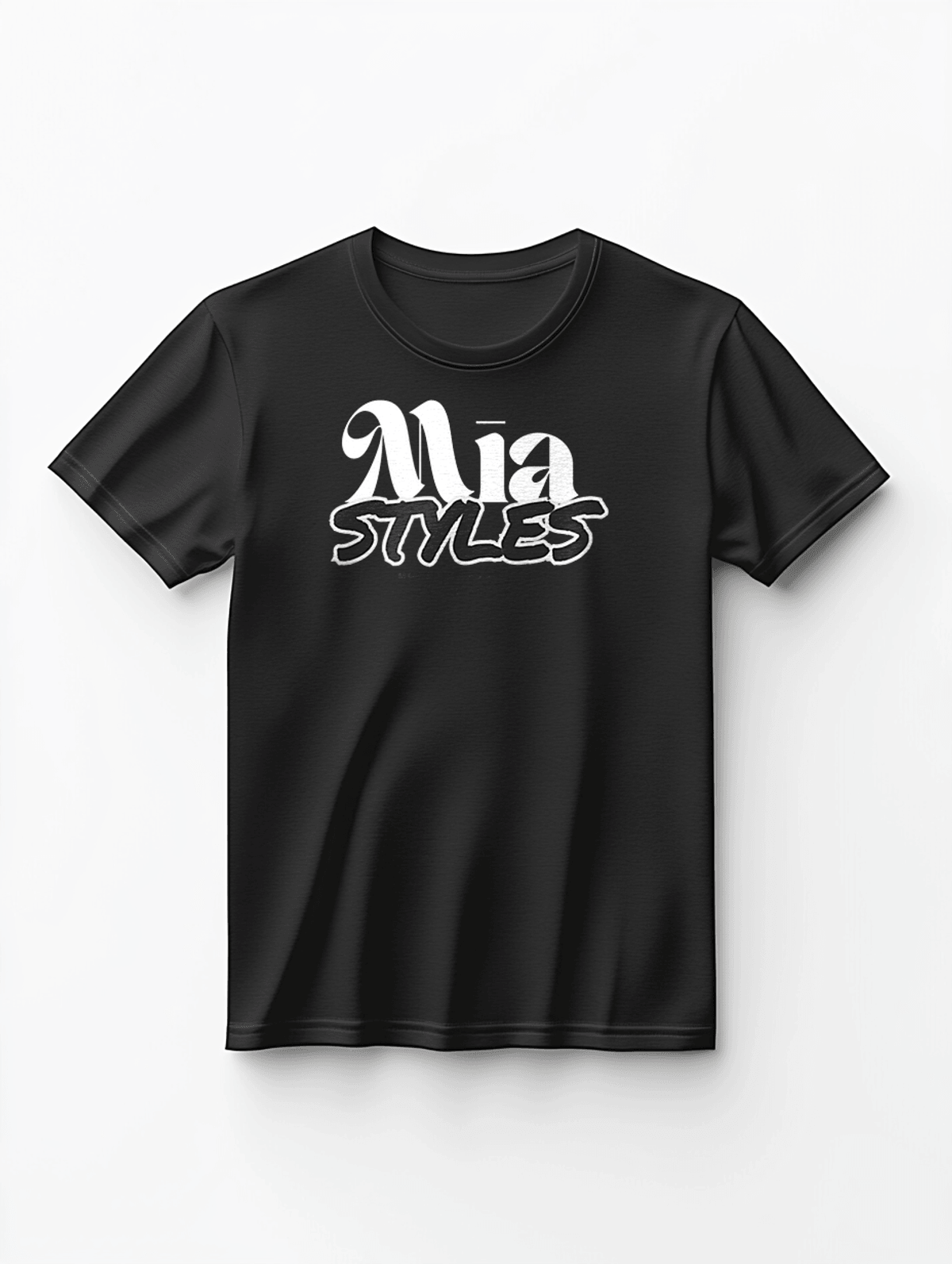 Personalized MIA T-Shirt in Black and White