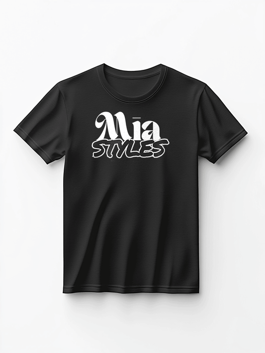 Personalized MIA T-Shirt in Black and White