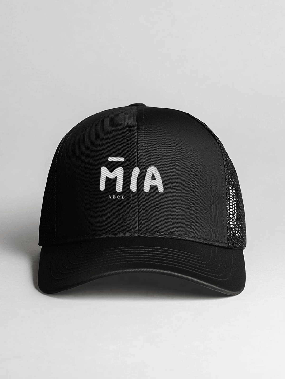 Personalized MIA Black Trucker Cap