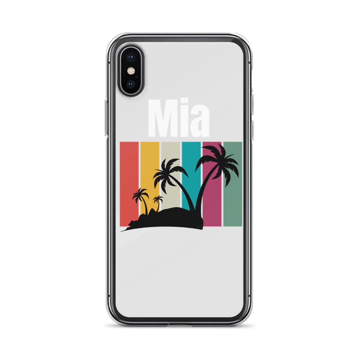 Personalized MIA Tropical Retro Phone Case