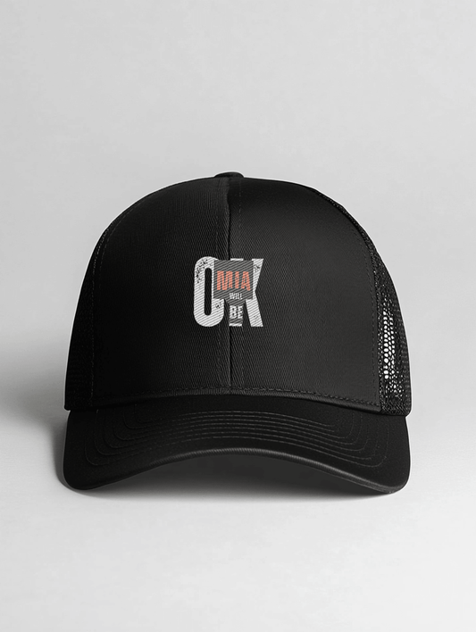 Personalized MIA Black Trucker Hat