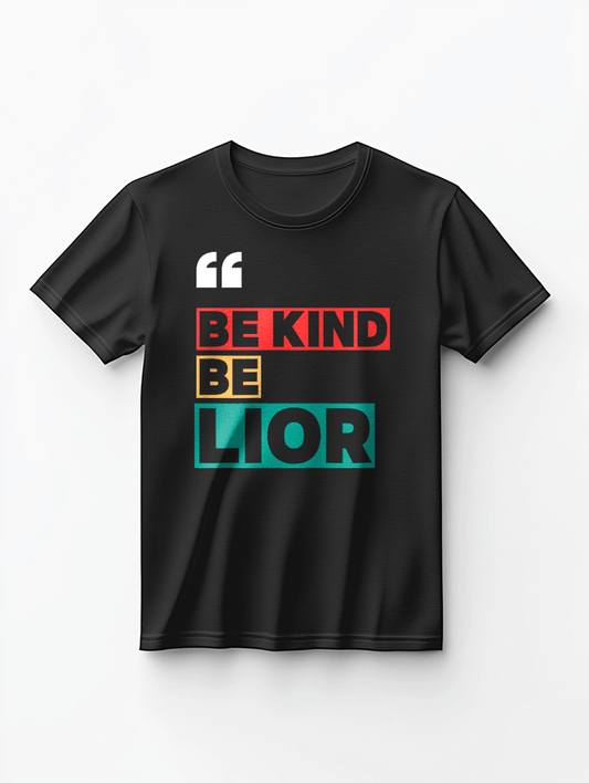 Personalized LIOR Be Kind T-Shirt