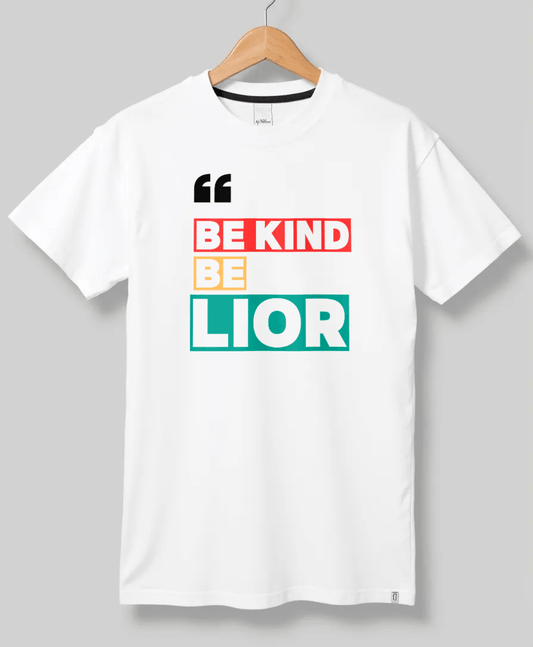 Personalized LIOR Be Kind T-Shirt