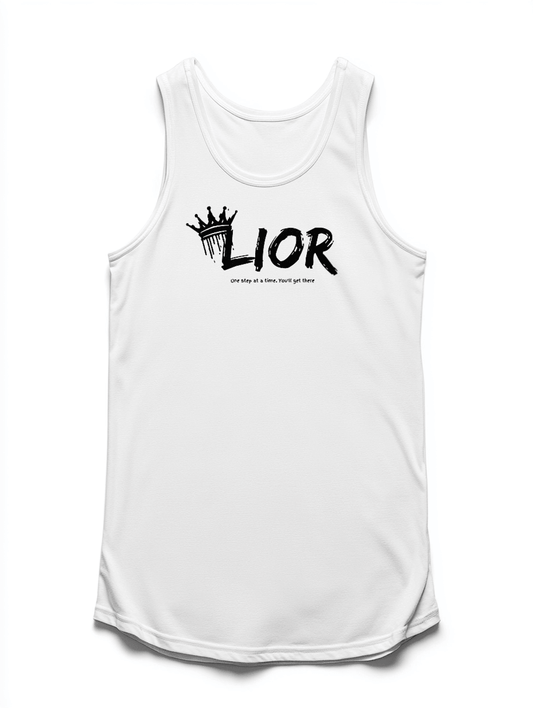 Personalized LIOR Tank Top with Crown Design