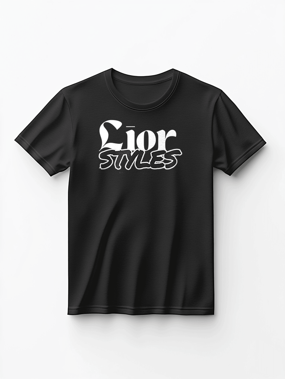 Personalized LIOR T-Shirt in Black and White
