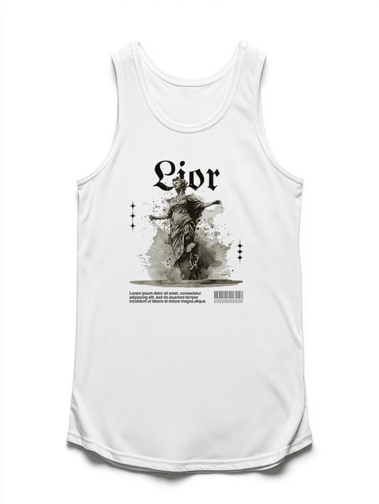 Personalized LIOR Gothic Statue Tank Top