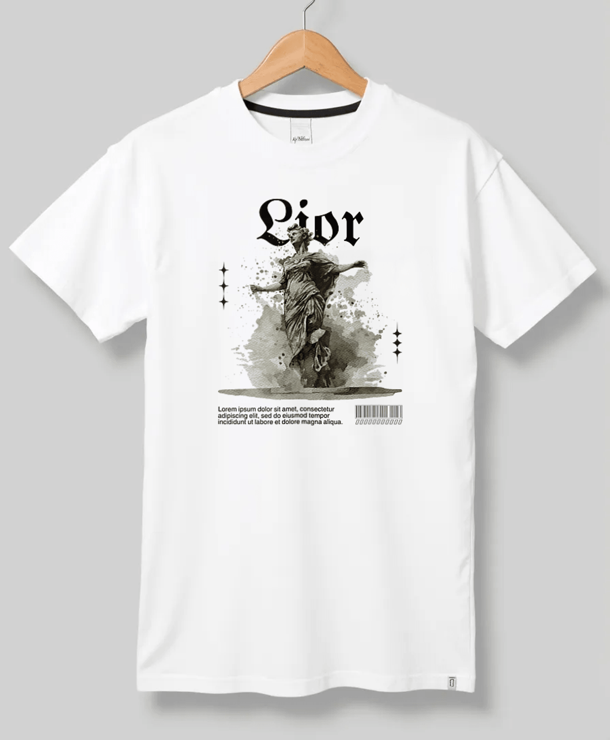 Personalized LIOR Classical Statue T-Shirt