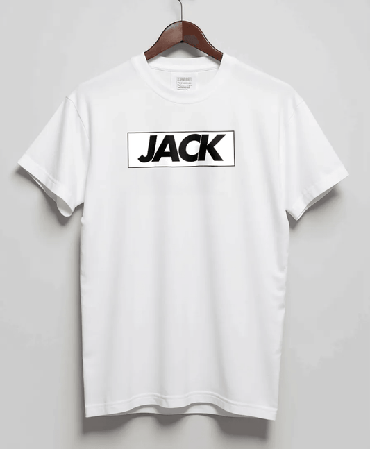 Personalized JACK Bold Lettering T-Shirt