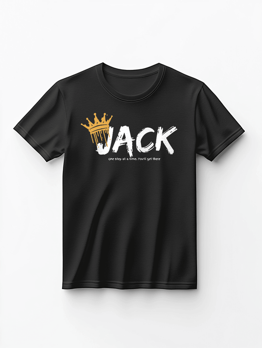 Personalized JACK T-Shirt with Gold Crown