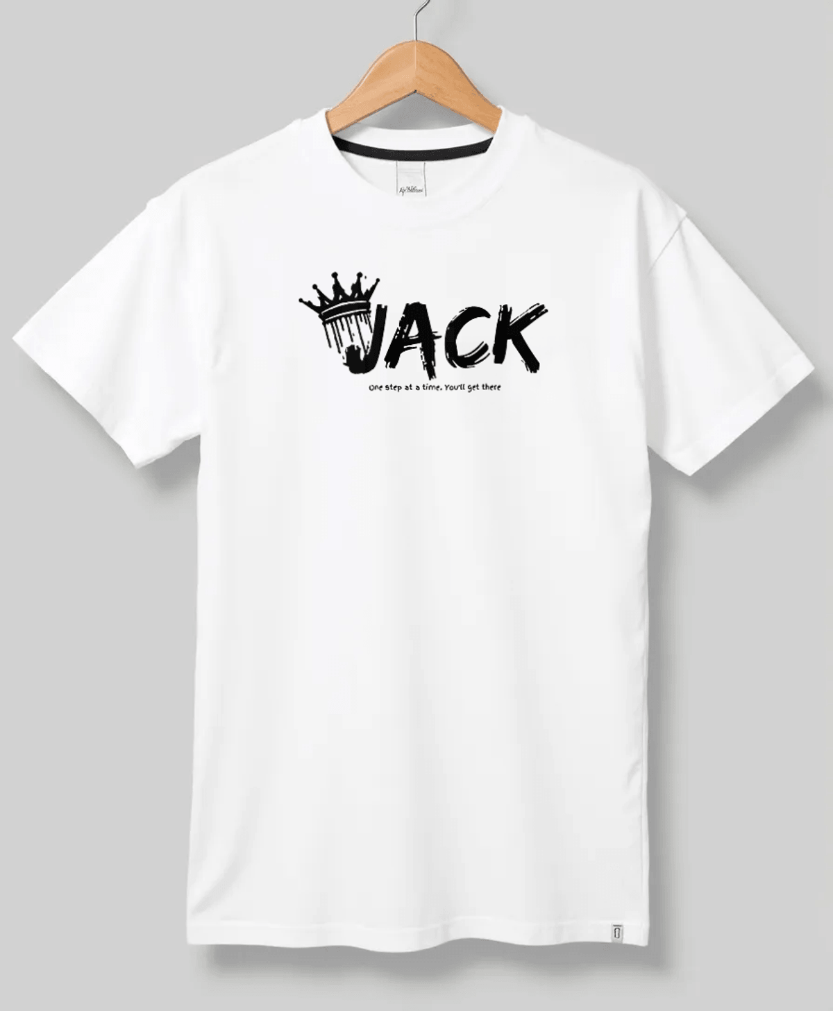 Personalized JACK T-Shirt with Crown Design