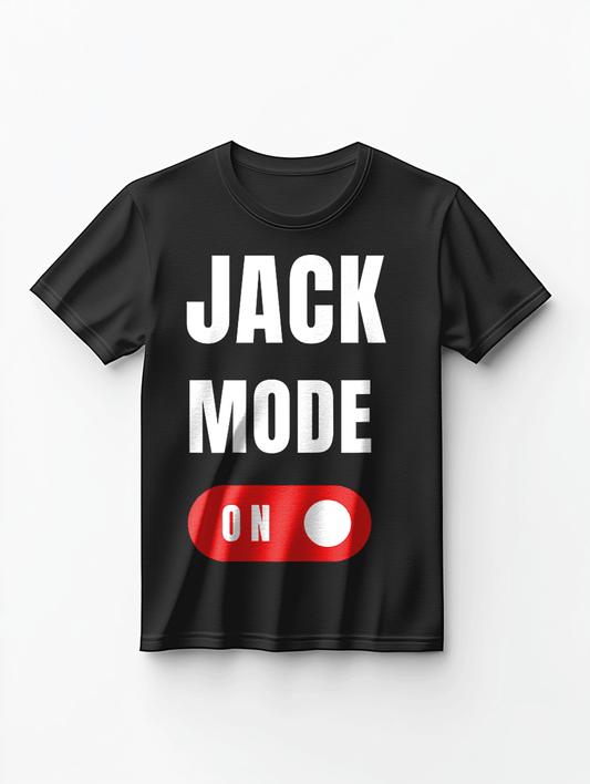 Personalized JACK T-Shirt with Bold Statement Design