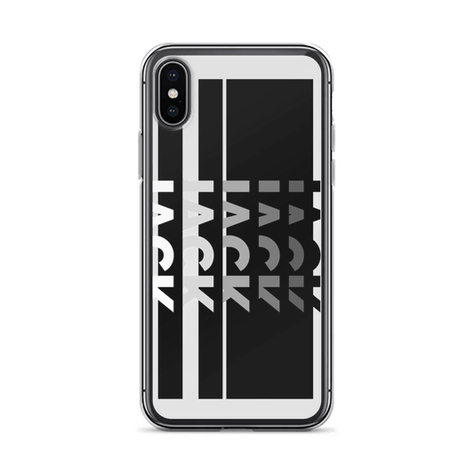 Personalized JACK Glossy Black Phone Case