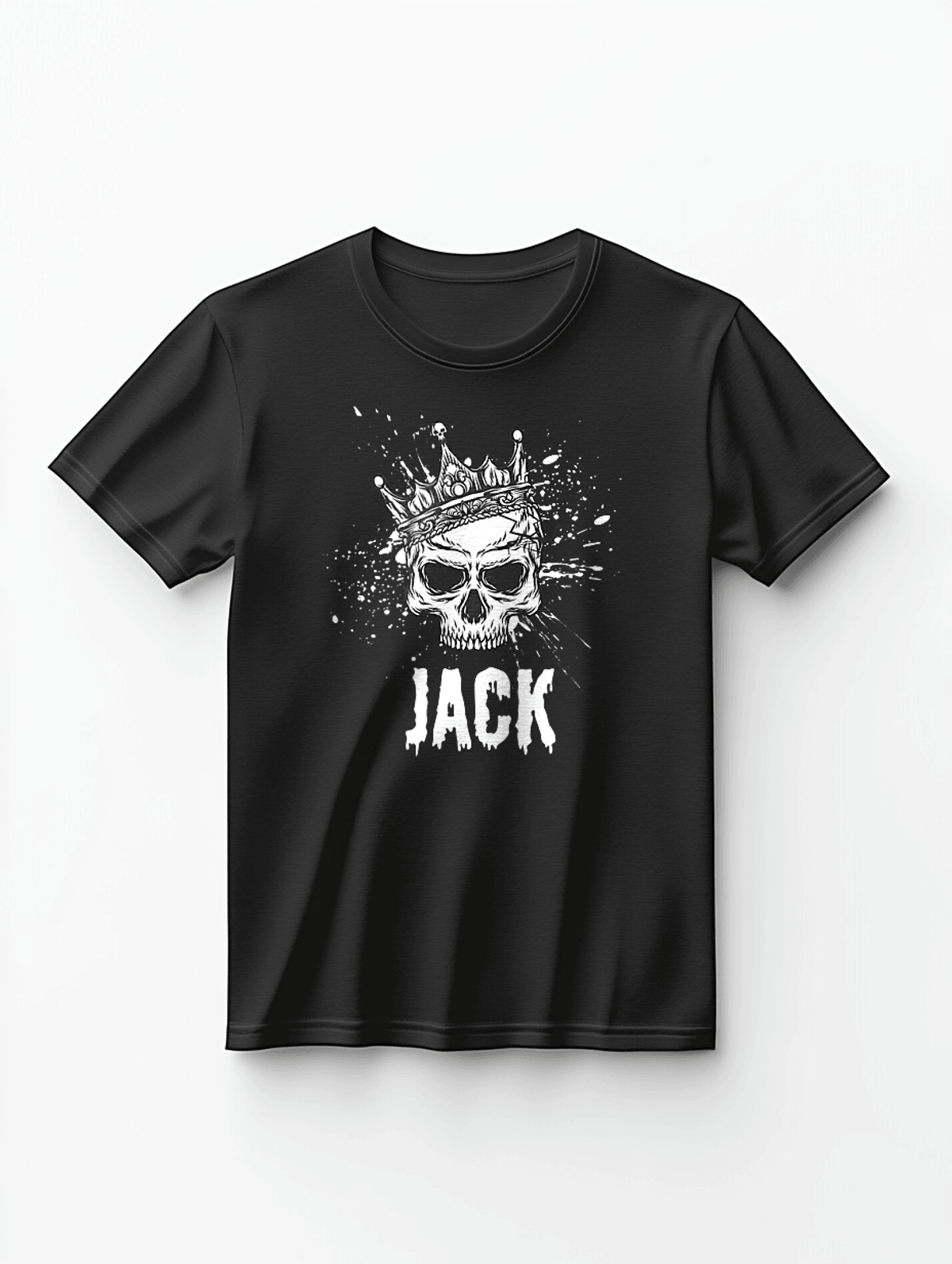 Personalized JACK Skull T-shirt