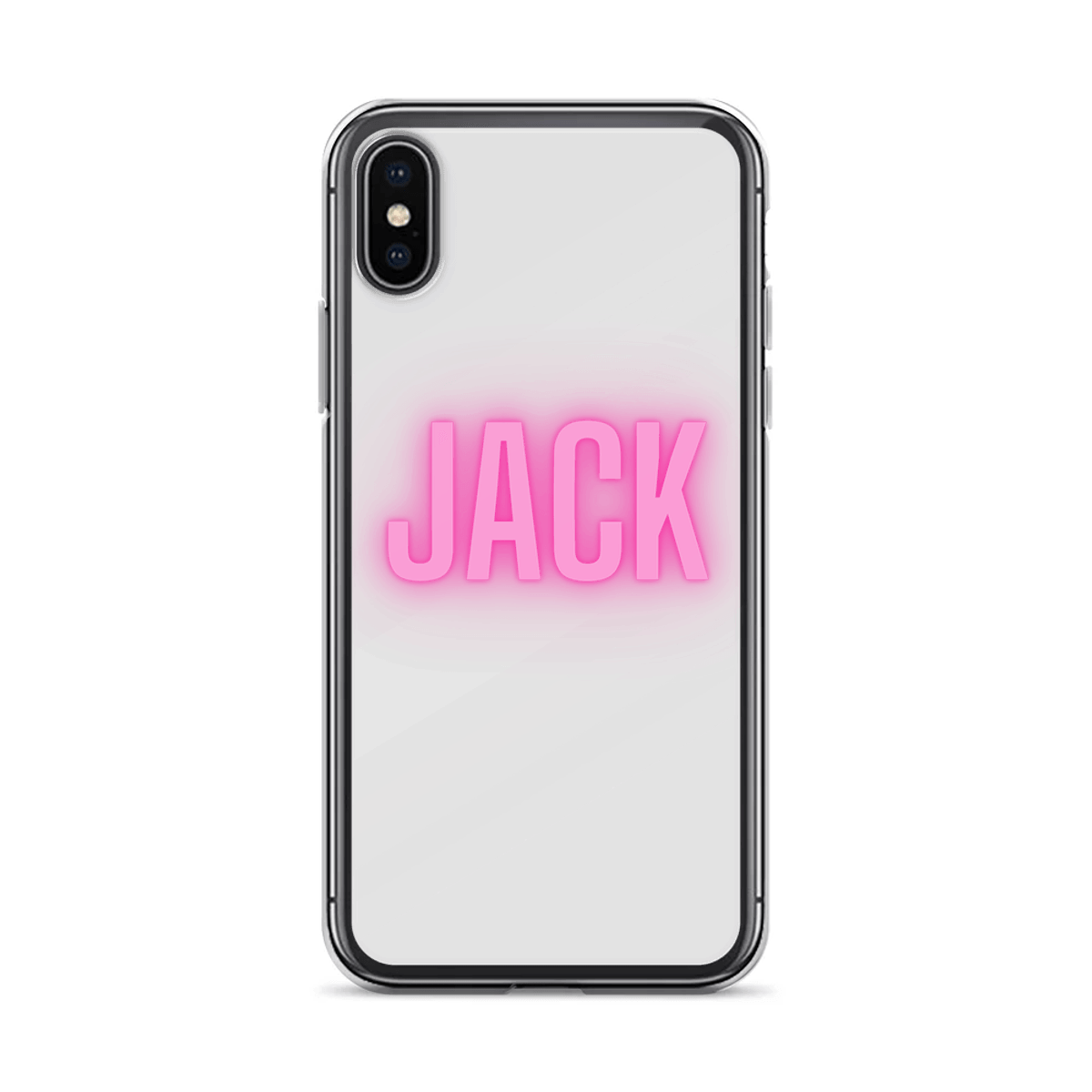 Personalized JACK Neon-Pink Phone Case