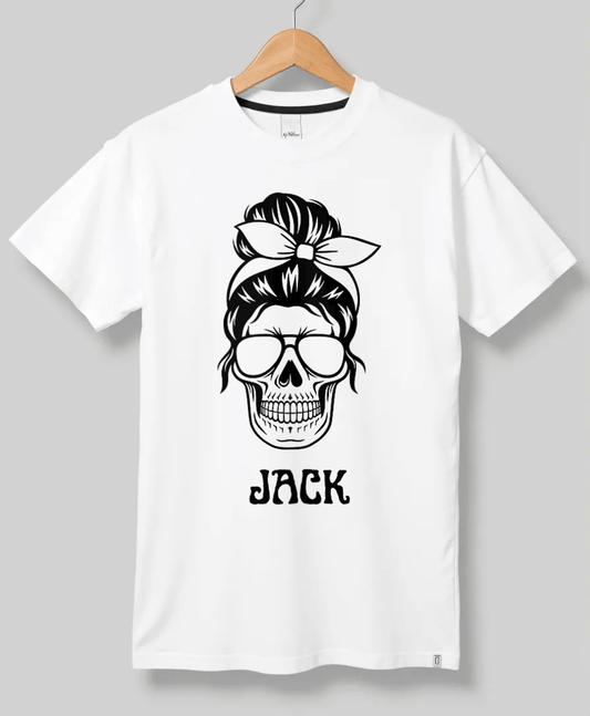 Personalized JACK Skull T-Shirt