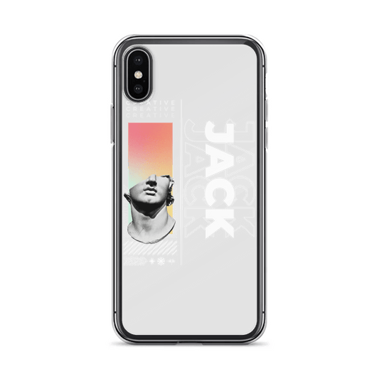 Personalized JACK Clear Phone Case