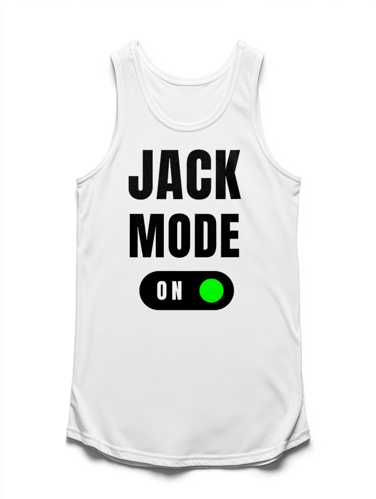 Personalized JACK Tank Top with Bold Typography