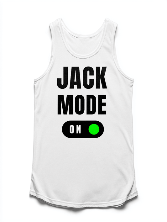Personalized JACK Tank Top with Bold Typography