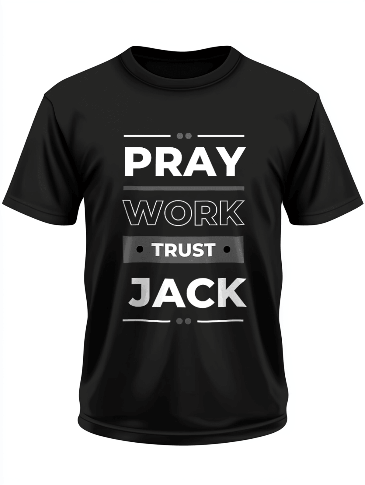 Personalized JACK Motivational T-Shirt