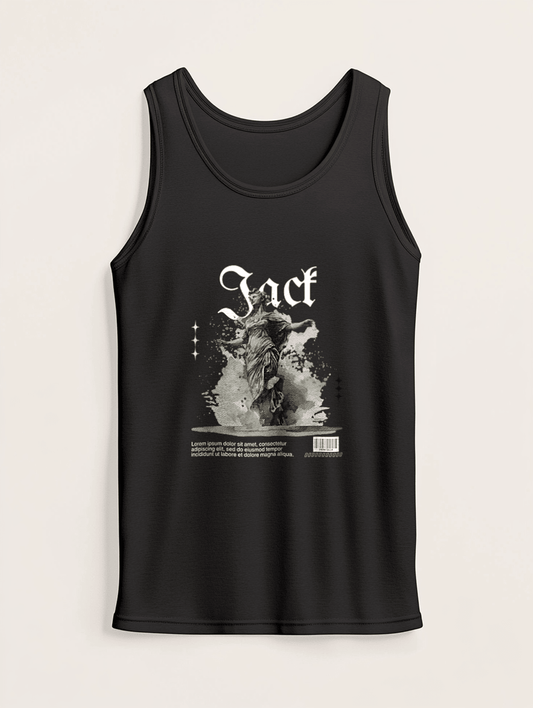Personalized JACK Vintage Statue Tank Top
