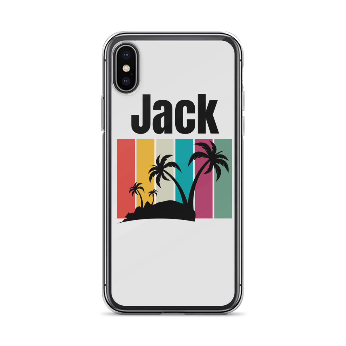 Personalized JACK Retro Island Phone Case