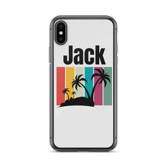 Personalized JACK Retro Island Phone Case