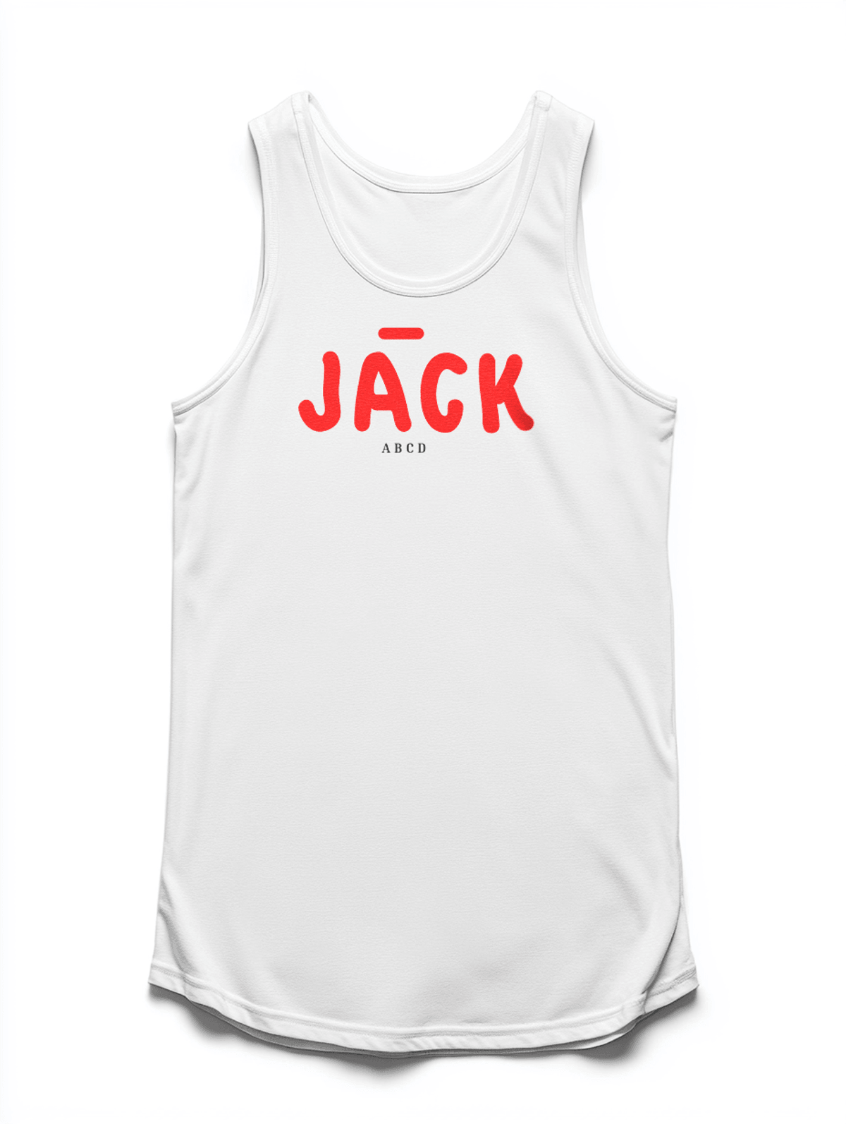 Personalized JACK Bold Statement Tank Top