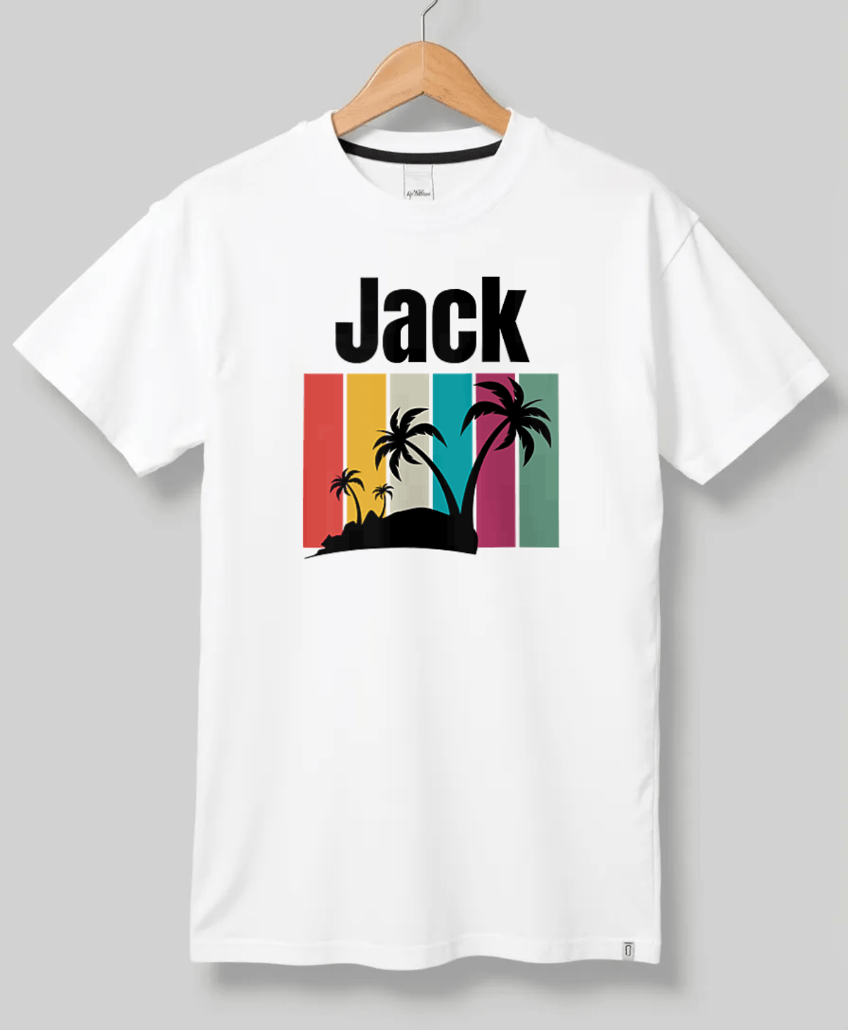 Personalized JACK Summer Vibes T-Shirt