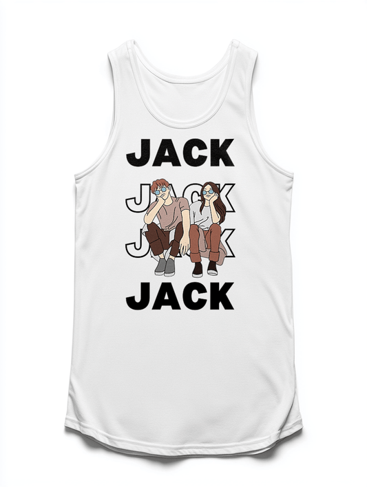 Personalized JACK Relaxed Vibe Tank Top