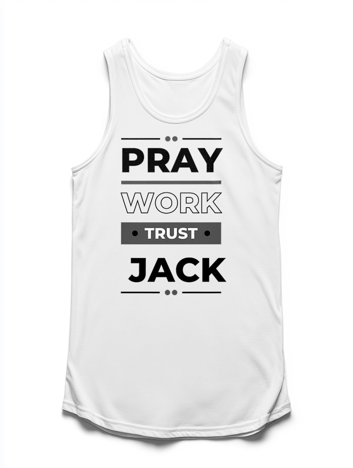 Personalized JACK Bold Statement Tank Top