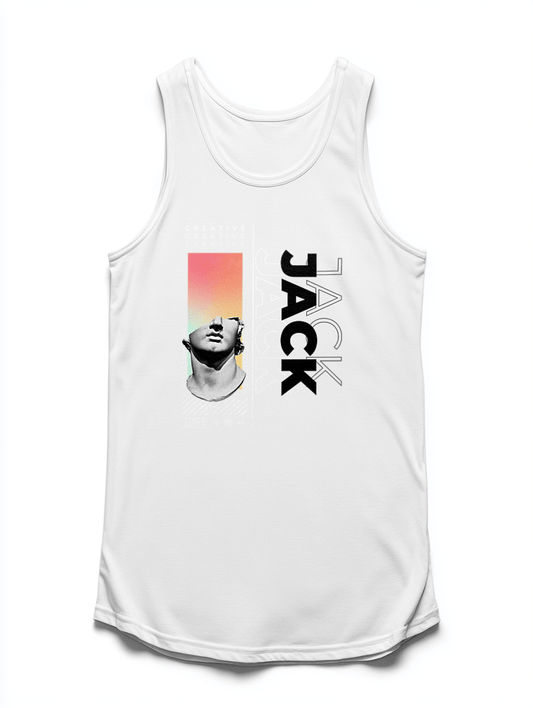 Personalized JACK Classical Contemporary Tank Top